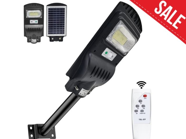 Solar Street Light With Automatic Sensor – Techshoping – Buy The Best 