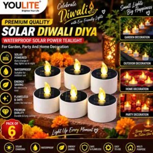 Solar Diwali Diyas